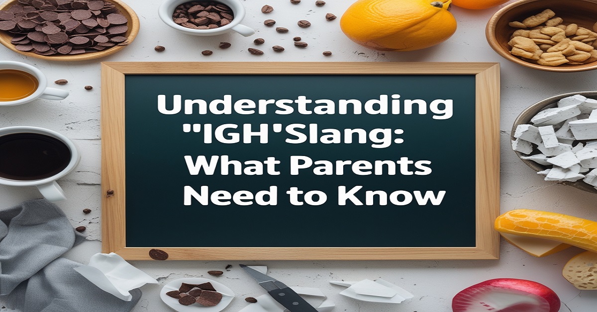 Understanding IGH Slang: What Parents Need to Know